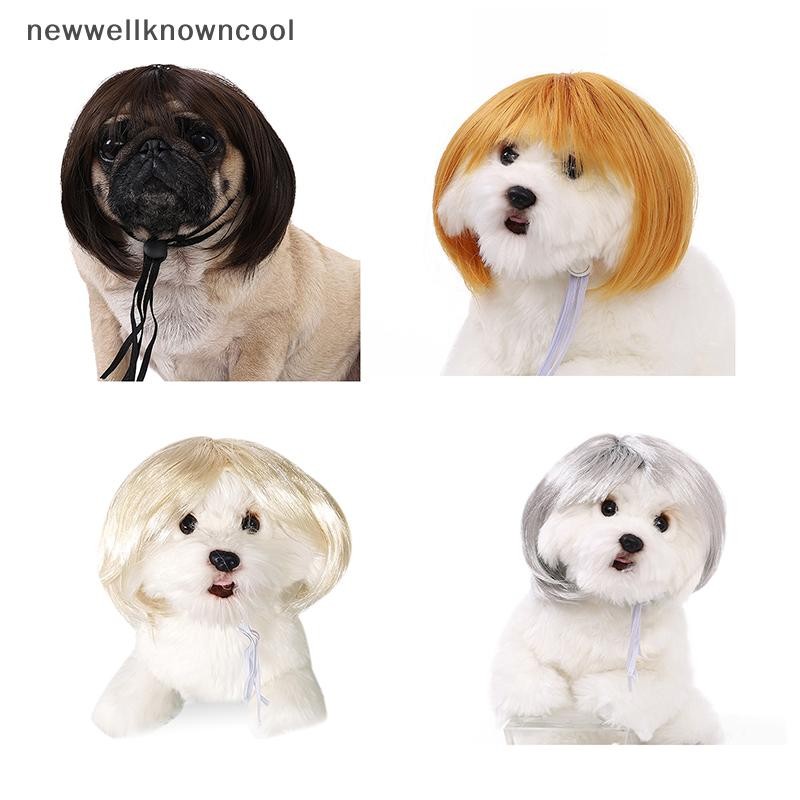 ใหม่wellknowncool แมวสุนัขสัตว์เลี้ยงวิกผม Headdress ตลกเครื่องแต่งกาย Puppy คอสเพลย์ Dress Up สัตว์