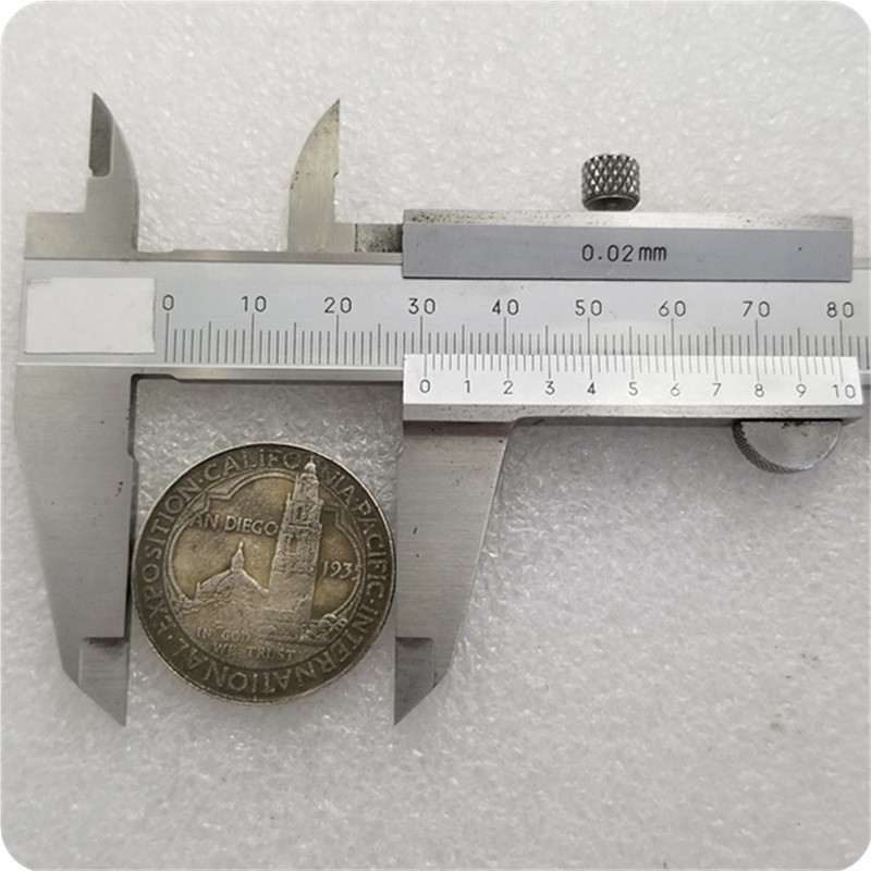 งานฝีมือโบราณ American Half Dollar 1935 SAN Silver Dollar Commemorative Coin Collection#1572LYAJIE25