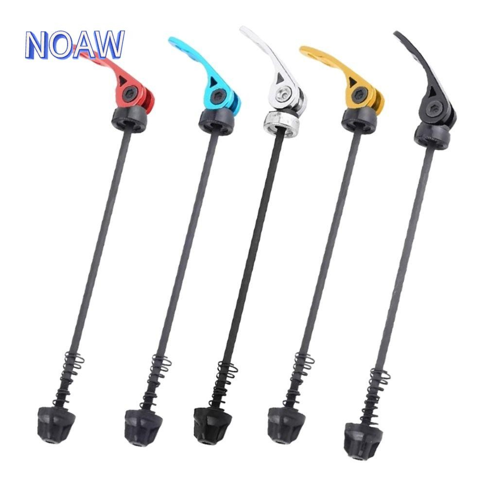 พวงมาลัยและเพลาปล่อยแบบ QR ขนาด 189 มม. และ 146 มม., ทำจากอะลูมิเนียมทนทาน ปรับได้ สำหรับจักรยานเสือภูเขา