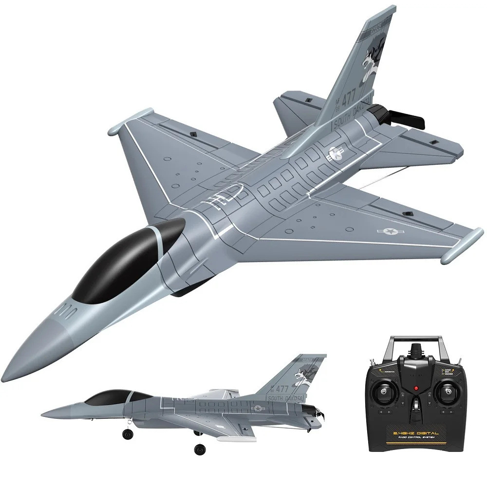 Volantexrc Jet Plane F16 Fighting Falcon 4ch Rtf พร้อม Xpilot Stabilizer Rc Trainer เครื่องบิน 761-1