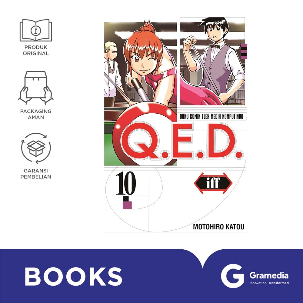 Gramedia Surabaya - QED IFF 10 การ์ตูน