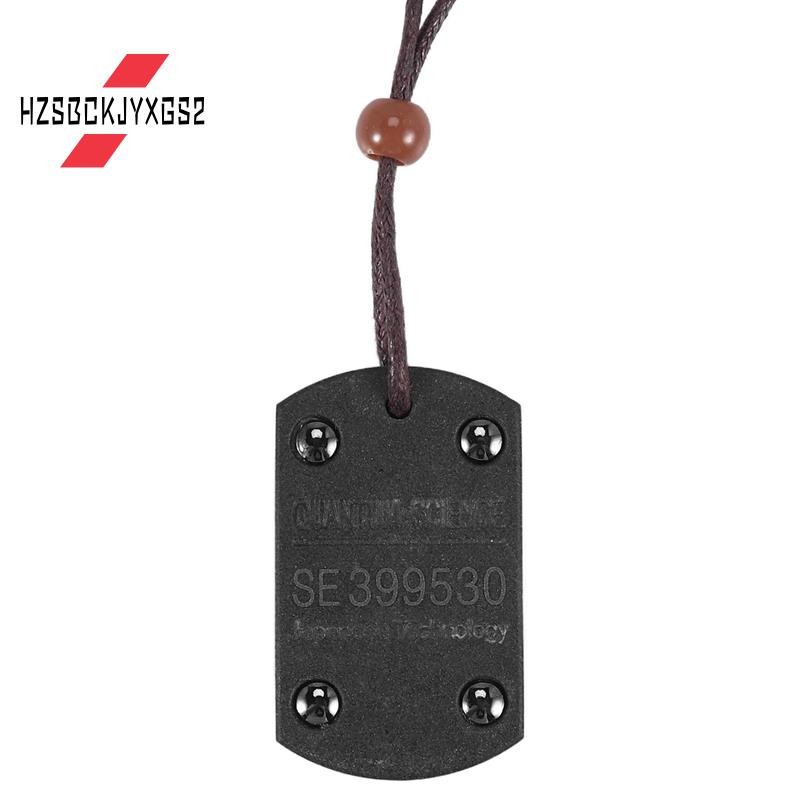 Hzsbckjyxgs2Vocanic Rocks จี้สร้อยคอ Anti EMF จี้ป้องกันรังสี Energy Scalar Quantum Bio วิทยาศาสตร์ไ