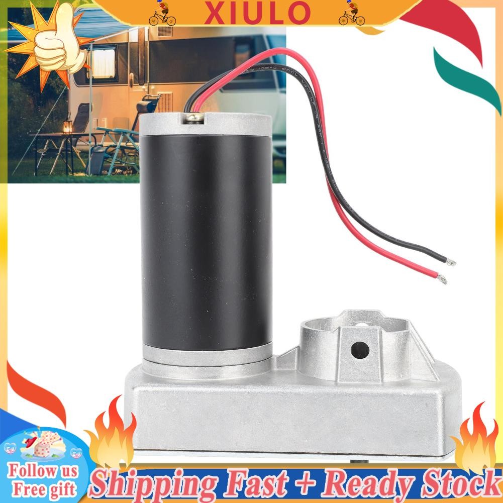 Xiulo Xiulo RP 785615 20579 RV Slide Out Motor 18: 1 อัตราส่วน 30 แอมป์ 58 00rpm สำหรับอลูมิเนียมที่