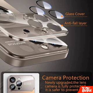 TuTu หรูหรา Anti drop พร้อมเลนส์กล้อง ProtectiWirelessCharge Chargin เคสโทรศัพท์ใช้งานร่วมกับสําหรับ iPhone 17 16 14 13 12 11 15 Pro Max Air Plus Hard กันกระแทกกันชนโทรศัพท์