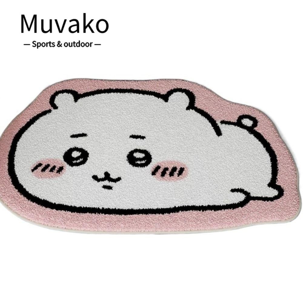พรมเช็ดเท้า Kawaii Chiikawa ลายตุ๊กตา นุ่ม กันลื่น ดูดซับน้ำ ตกแต่งห้องนั่งเล่น