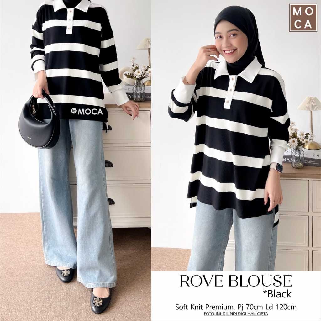 0710 ROVE BLOUSE by MoCa // ONESTUFF