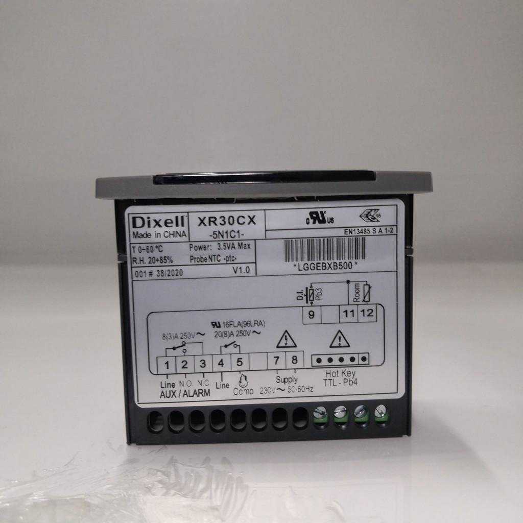 XR30CX-5N1C1 Elf DEXELL พร้อมนาฬิกาปลุก Dual Output Thermostat Emerson XR30CX-5P5C1 XR30CX-4N1F1 110