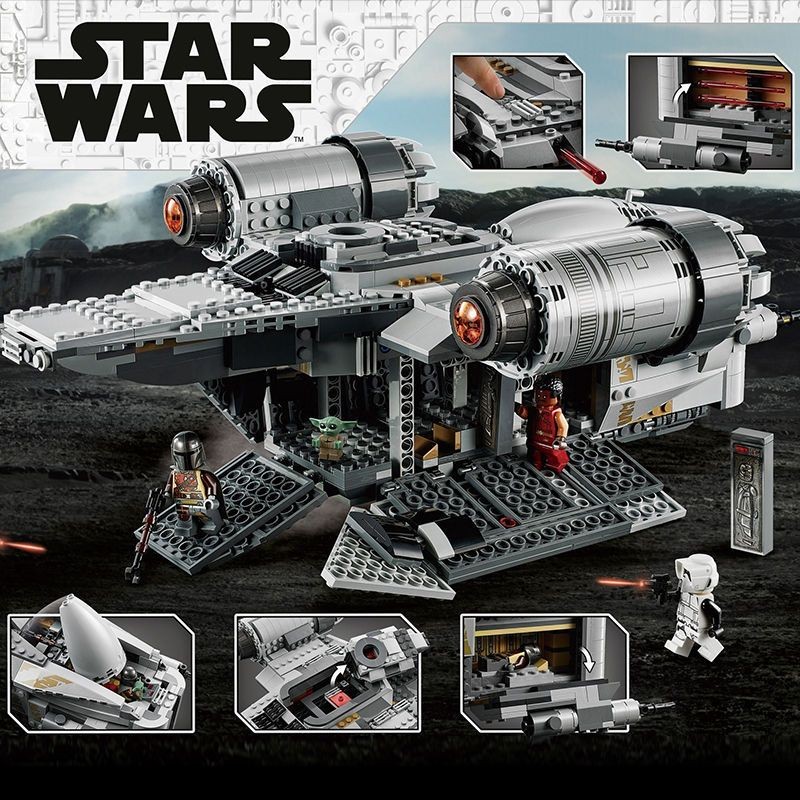 เข้ากันได้กับ Lego Star Wars 75292 เข้ากันได้กับ Lego Star Wars 75292 Manda20251007