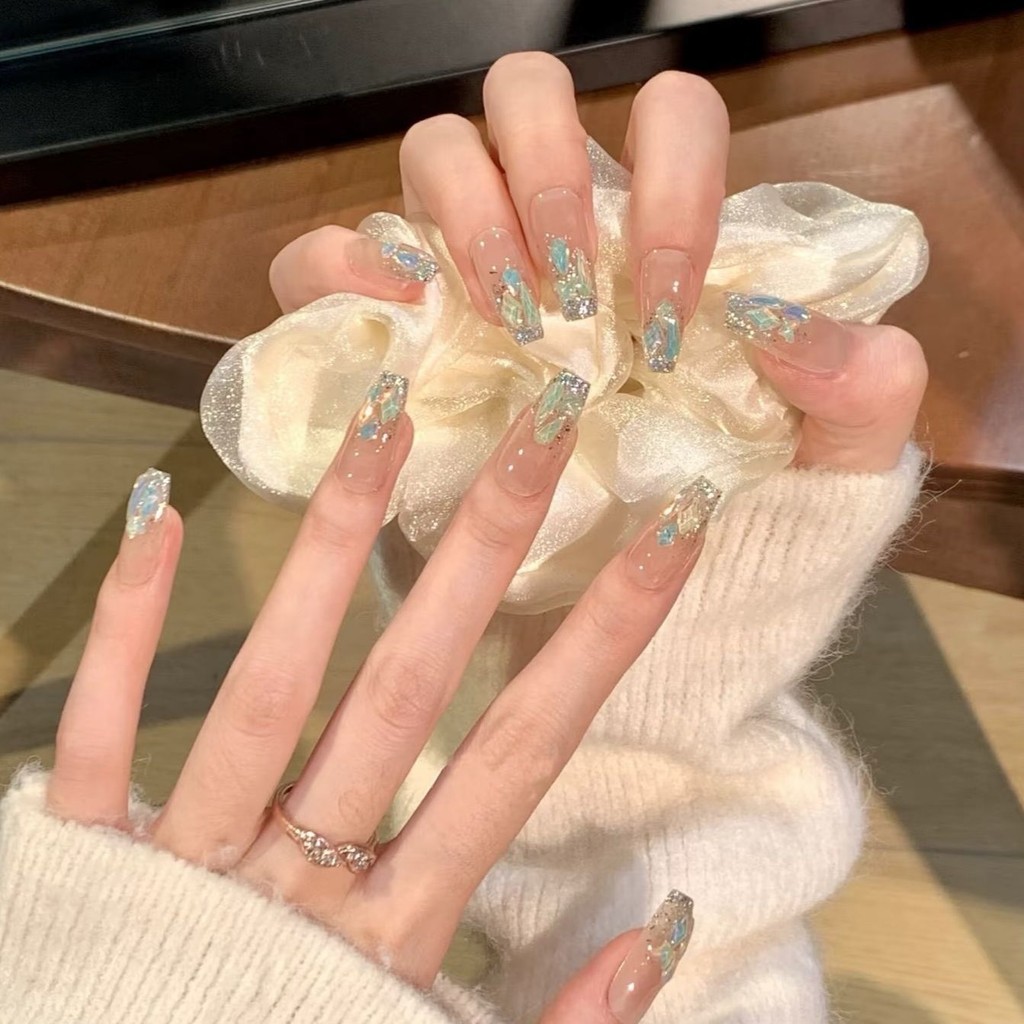 美甲穿戴甲半手工美甲穿戴甲好看百搭风穿戴美甲Nail Art Wear Armor Semi-manual Nail Art Wear Armor20251007