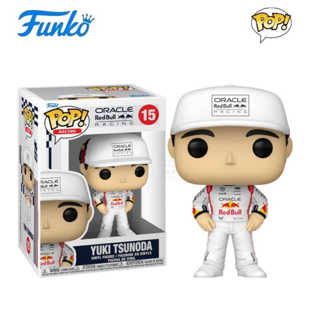 Funko POP F1 รถแข่งสูตร 1 สินค้า Yui Kakuda Yuki Yuki Tsunoda ตุ๊กตารูป D7SY