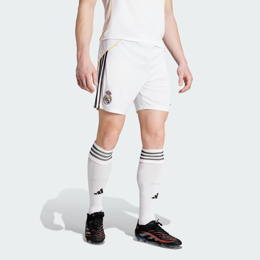 adidas Football Real Madrid 25/26 Home Shorts Men White JJ1926