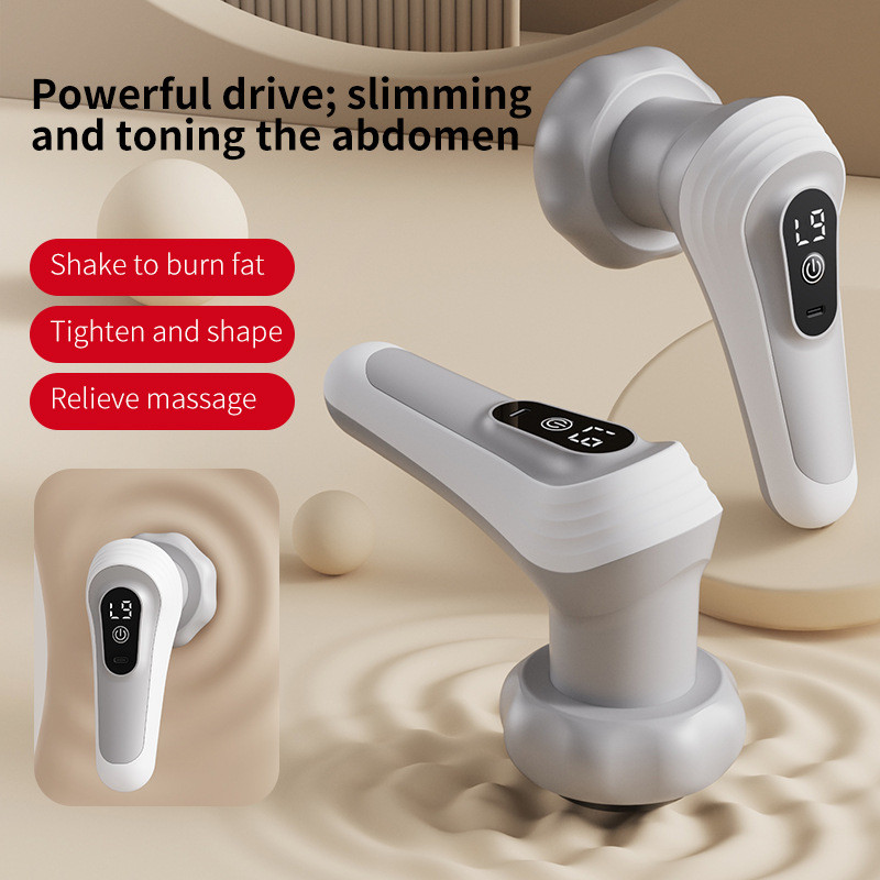 มือถือไฟฟ้านวดไขมัน Pusher คอหน้าท้องเอวกระดูกสันหลังส่วนคอนวดทั่วร่างกาย Meridianขุดลอกไขมัน Pusher