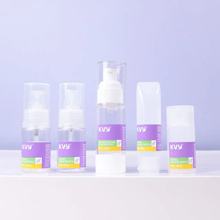 KVY Airless Pump Travel Bottle 30ml ขวดสุญญากาศแบางของเหลว หัวปั๊ม ขนาดบรรจุ 30มล..