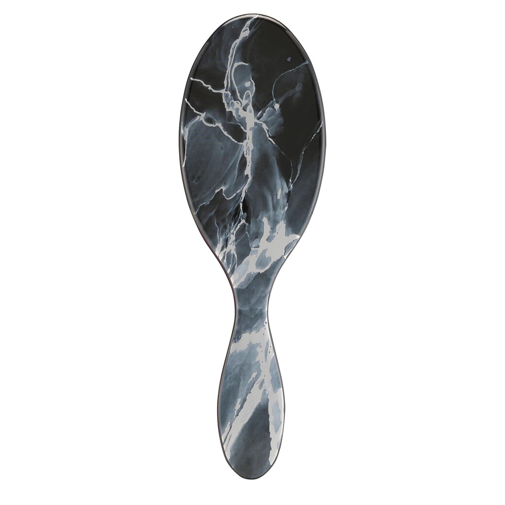Wet Brush Original Detangler Brush - Metallic Marble, Onyx - All Hair Types - Ultra-Soft IntelliFlex