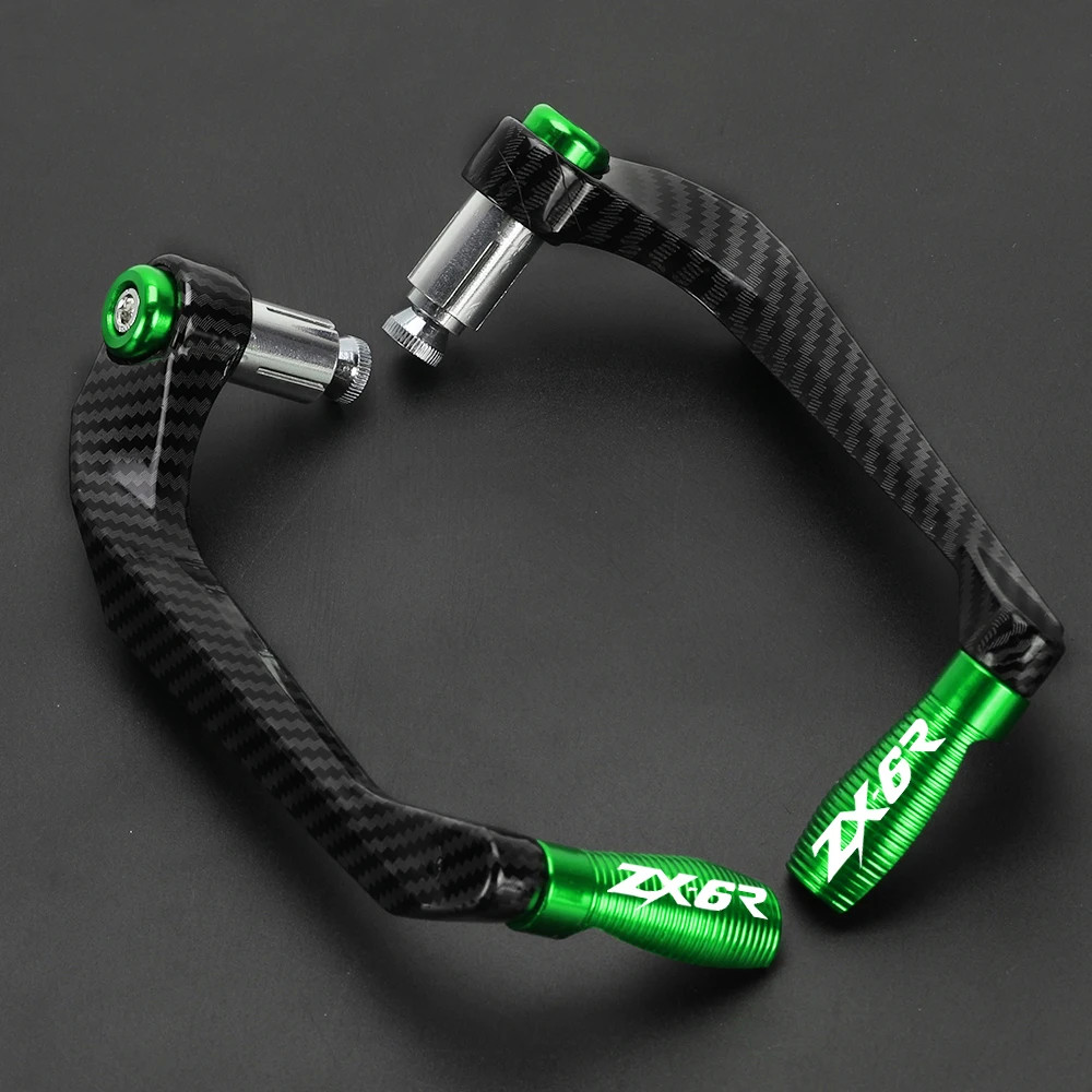 KAWASAKI สําหรับKawasaki ZX6R ZX-6R ZX 6R 2000-2025 2024 2023 2022 อุปกรณ์เสริมรถจักรยานยนต์Handlebarคลัทช์เบรคHandle Hand Guard Protector