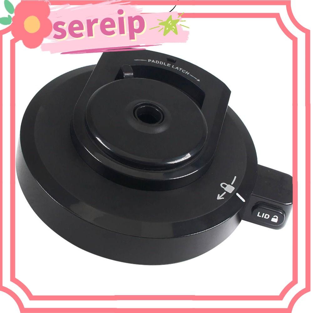 SEREIP ฝาครอบชามด้านนอก, การเปลี่ยนน้ําสําหรับ ฝา Creami Deluxe, ทําความสะอาดง่าย PC BPA ฟรีอะไหล่เค