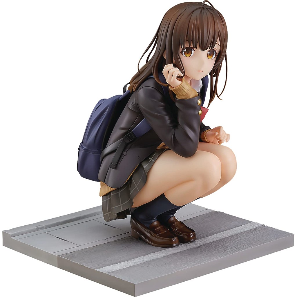 Good Smile Company Shaving Beard and Picking Up High School Girl Sayu Ogihara Non-Scale Painted Fini
