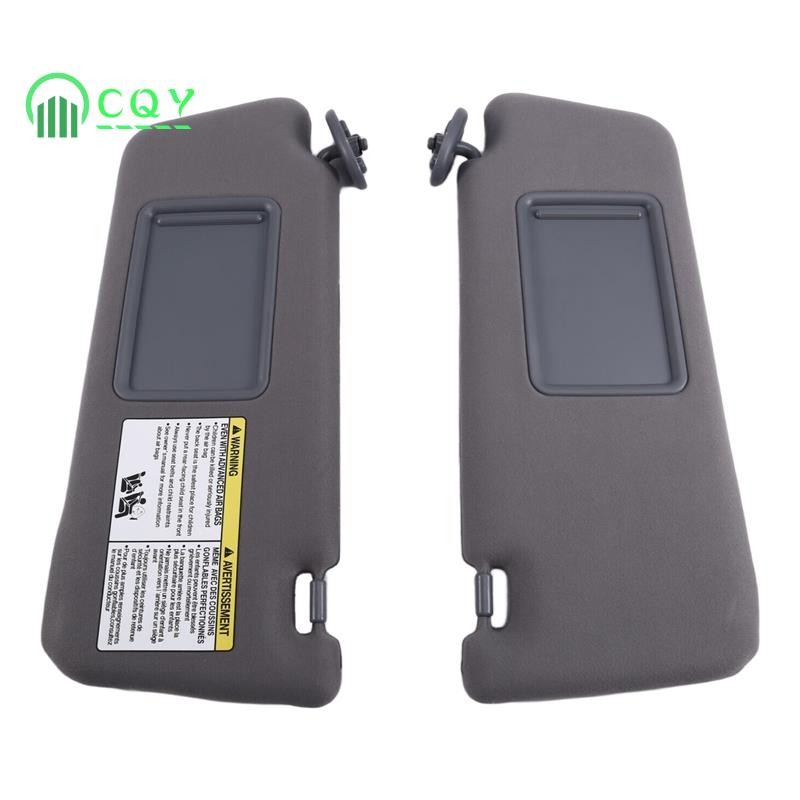 สําหรับ 2005-2012 ภายในรถ Sun Visor Sunshade เปลี่ยน 74320-35C10-B0 74310-35C10-B0 สีเทา