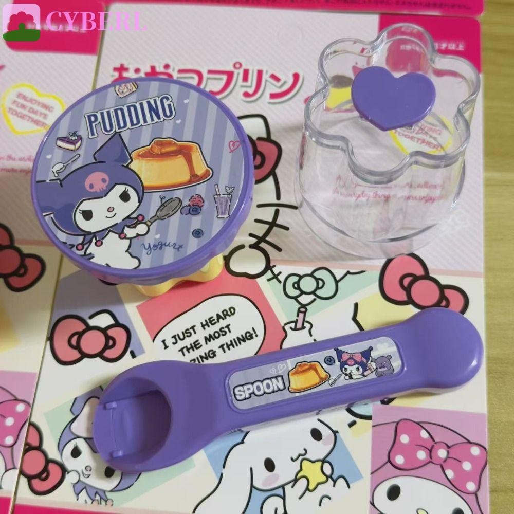 CYBERLINX Pudding Feeding Toy, อาหารจําลอง Melody Pudding Toy, ของเล่นบทบาทเล่น Early Education Kulo