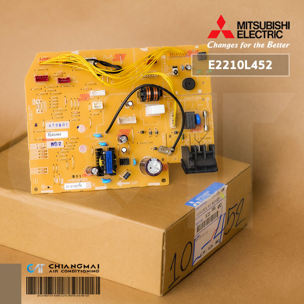 E224V4452 (แทน E2210L452) แผงวงจรแอร์ Mitsubishi Electric แผงบอร์ดแอร์มิตซูบิชิ บอร์ดคอยล์เย็น รุ่น 