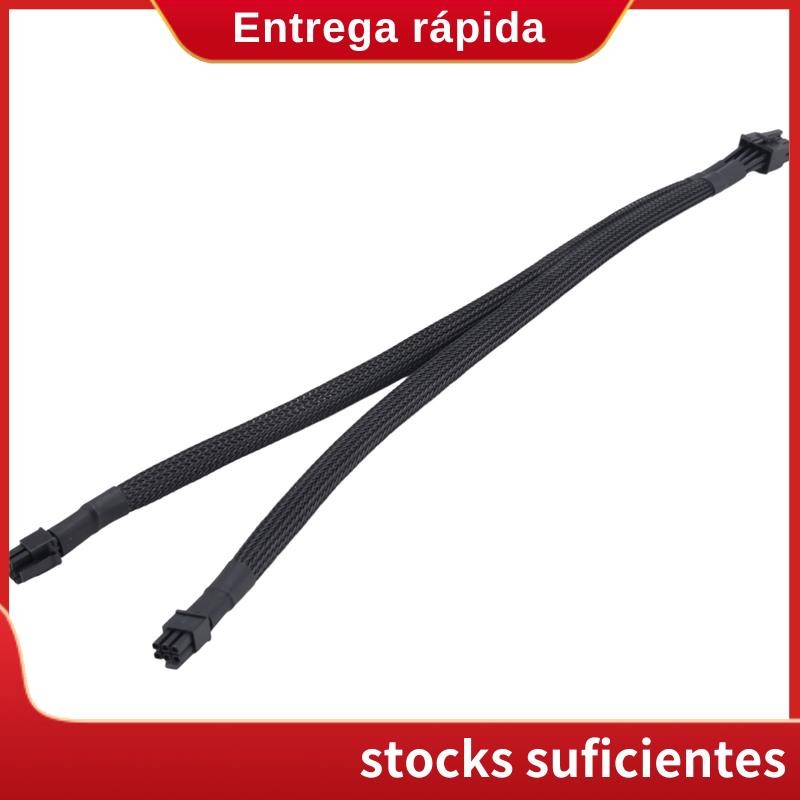 Dual Mini 6 Pin ถึง 8 Pin PCI Express การ์ดอะแดปเตอร์ไฟ Sleeved สําหรับ Pro Tower/Power G5 15 นิ้ว