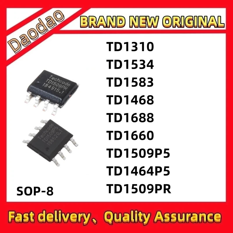 5pcs TD1310 TD1534 TD1583 TD1468 TD1688 TD1660 TD1509P5 TD1464P5 TD1509PR IC DC-DC power ชิป SOP-8