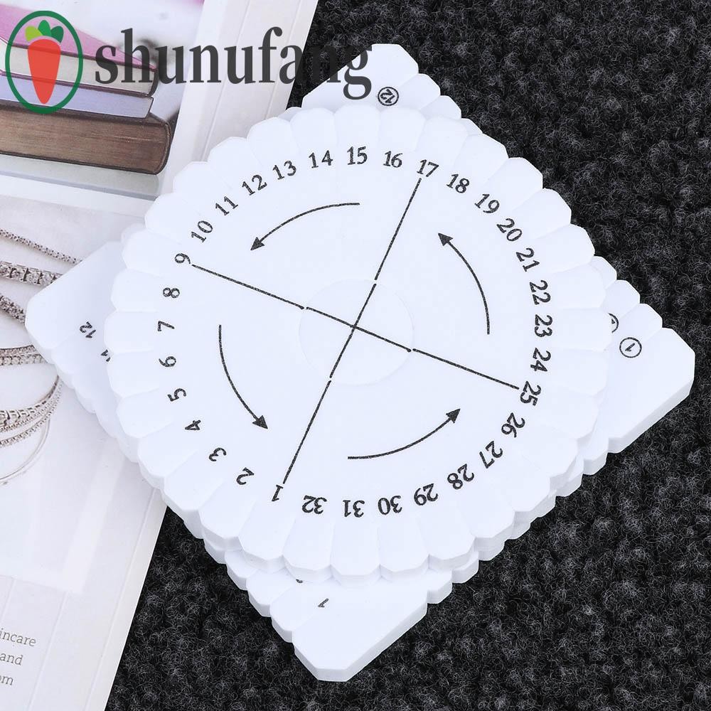 UNUF เย็บ DIY แผ่นถัก Braiding Disc/Disk Kumihimo เชือกทอผ้า