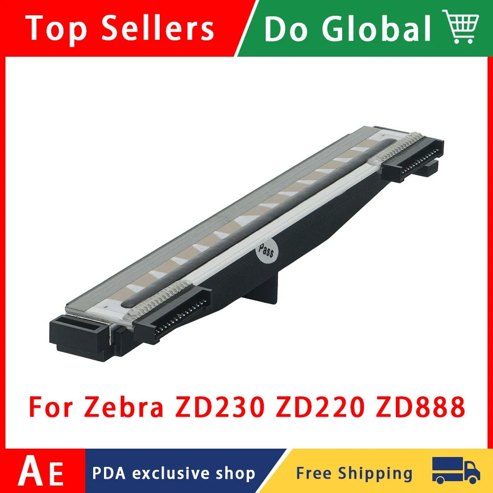 สําหรับ Zebra ZD230 ZD220 หัวพิมพ์ 203dpi P1115690 สําหรับ Zebra ZD888 ZD888T ZD888CR ZP888 888DT เค