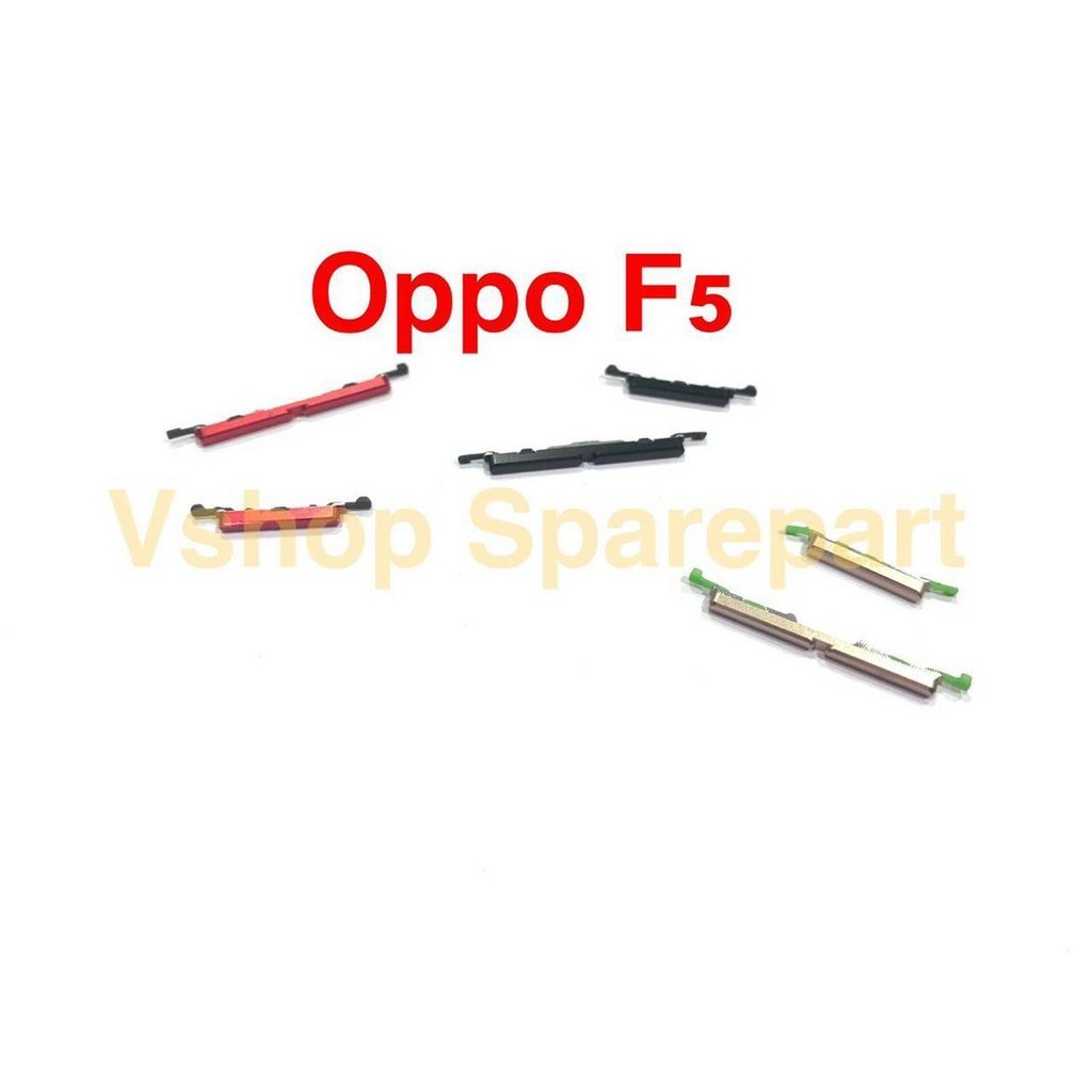 TOMBOL Oppo F5 ระดับเสียงภายนอกเปิดปุ่ม