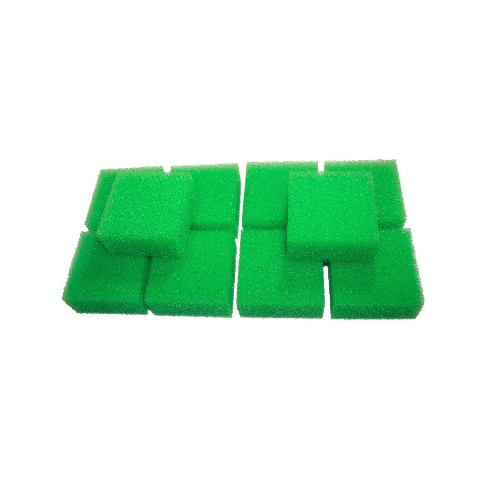 แพ็ค 10 ฟองน้ํากรองตู้ปลา Nitrate ที่รองรับ Fit สําหรับ Juwel Compact / Bioflow 3.0 / M