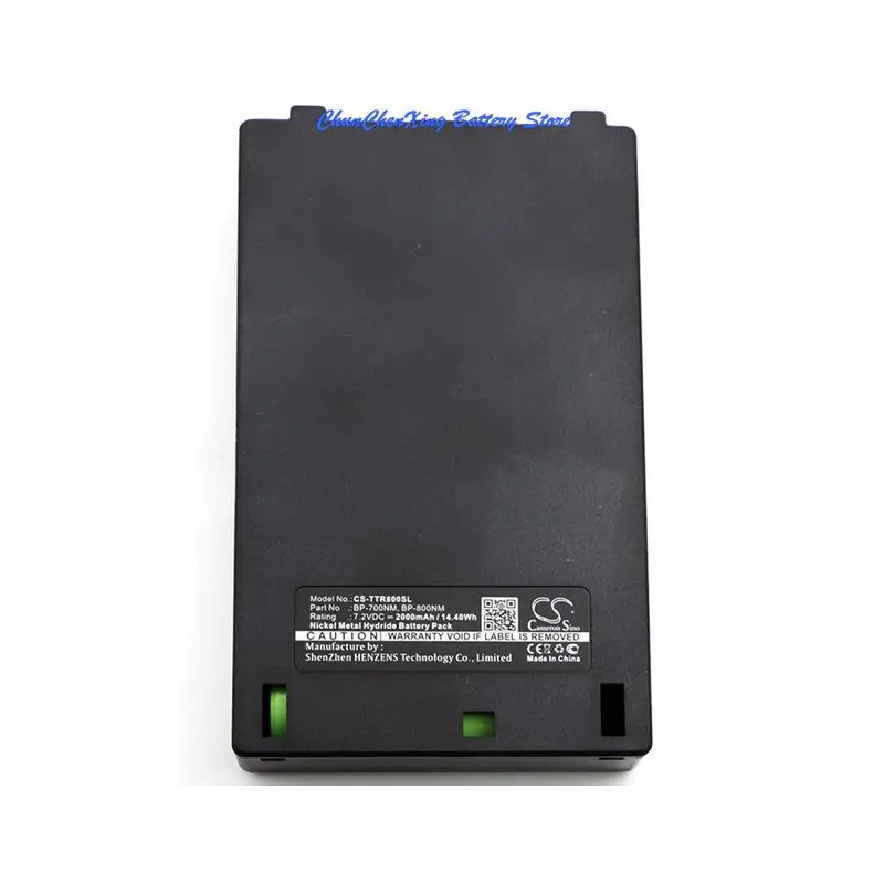Cameron Sino 2000mAh แบตเตอรี่ BP-700NM สําหรับ TELEX RKP-4, TR-1, TR-700, TR-800, TR-80N, TR-825, T