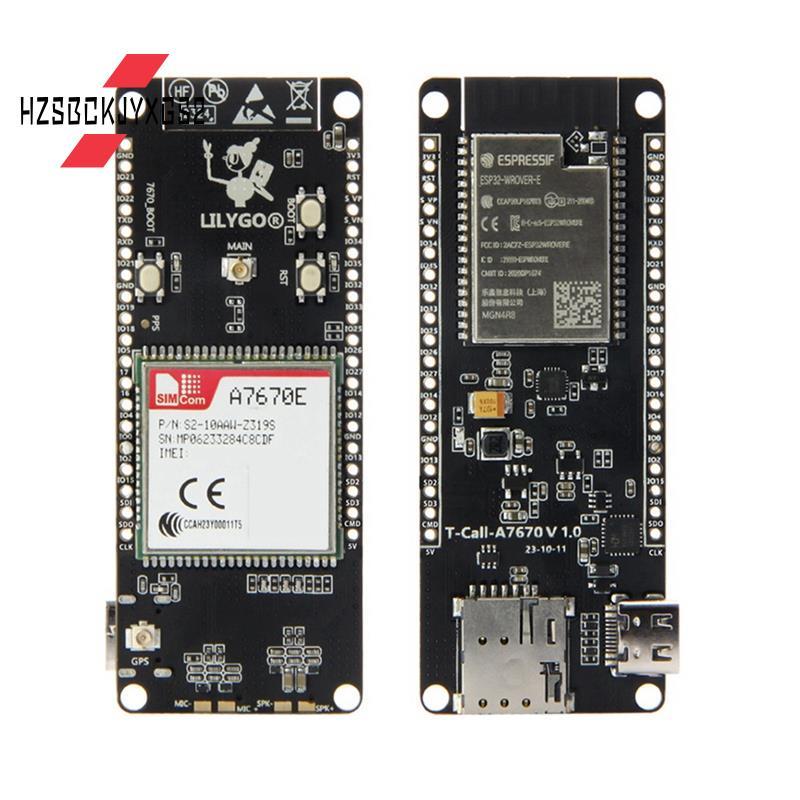 Hzsbckjyxgs2LILYGO T-Call A7670 4G 2G Development Board A7670E LTE GSM Network -WROVER-E WiFi บลูทูธ