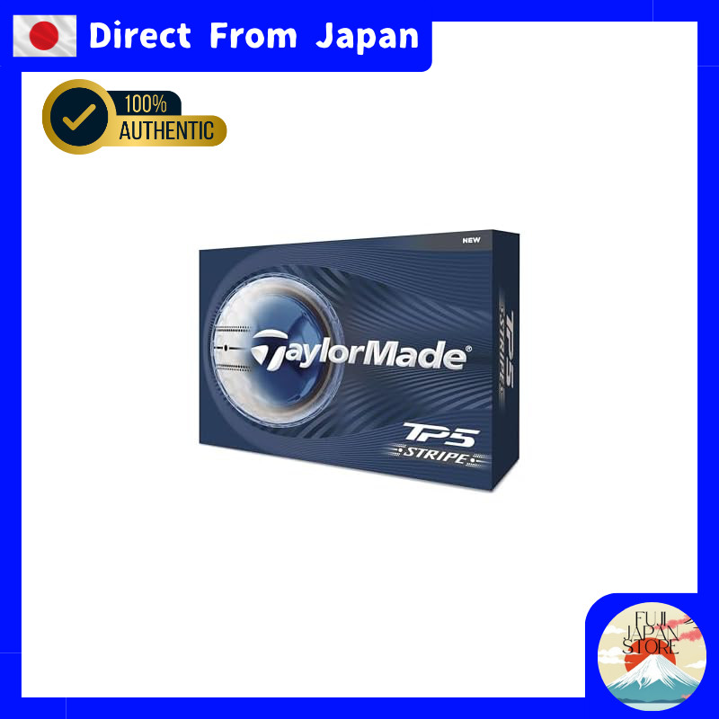 Taylor Made TMJ26 TP5 Stripe JPN dz Golf Balls 2026 Model White