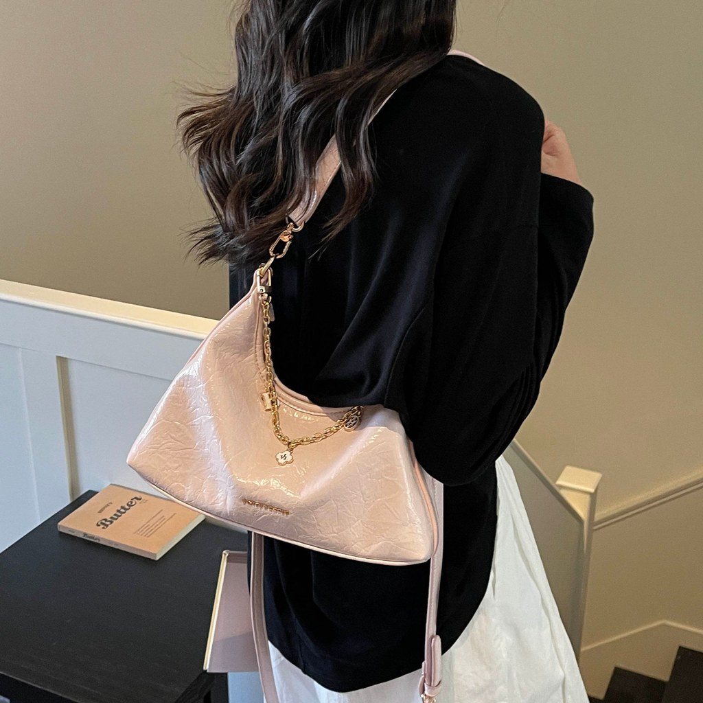 Amy Rabbit Female Bag 2026 Commuter Fashion All-Match สีทึบเวอร์ชั่นเกาหลีแฟชั่น Simple Daily Order