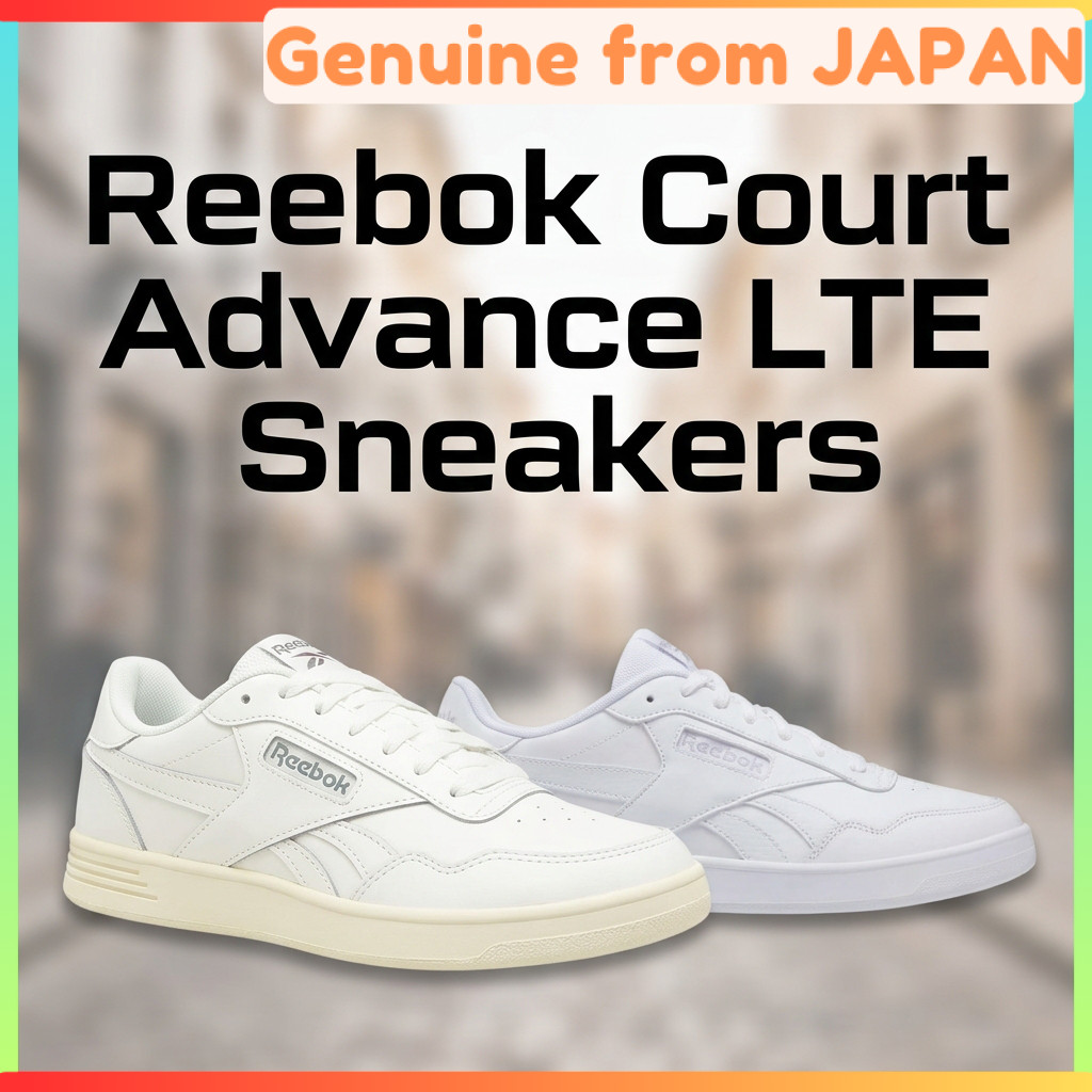 Reebok Court Advance LTE Sneakers Unisex Men Women Classic Court Style Lightweight Casual Shoes
