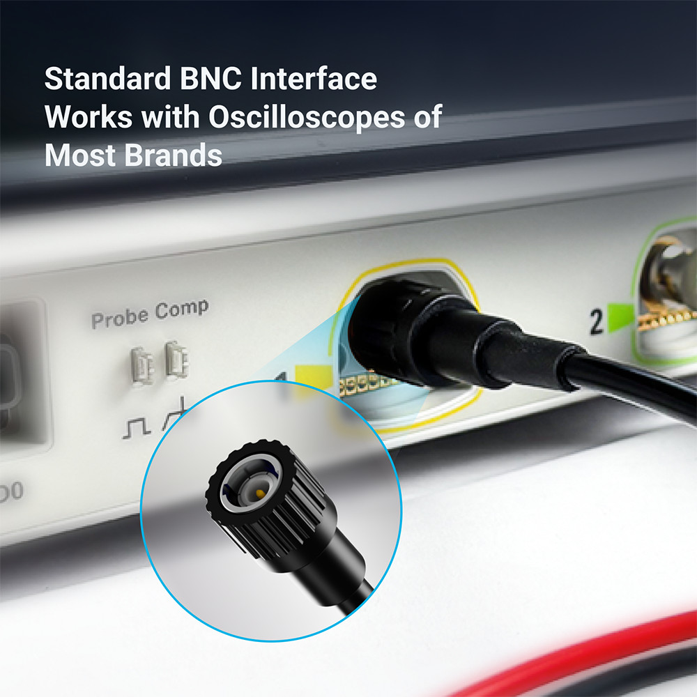 Micsig แรงดันไฟฟ้าสูง Differential Probe DP Series DP700/1500/3000 DP/701/1501/3001 DP702/1502/3002 