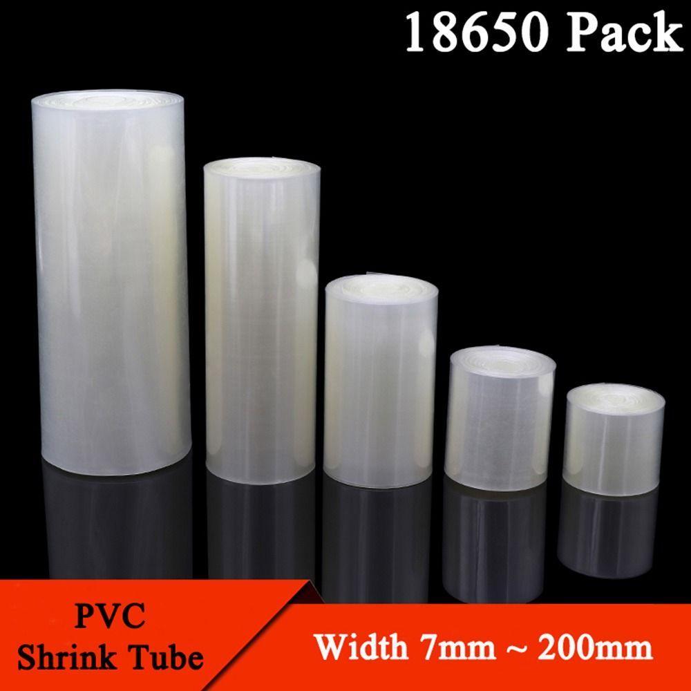 CUION1413LZ 1 เมตรแบตเตอรี่ฉนวนฟิล์ม, ปลอกฉนวนลิเธียม PVC ท่อหดความร้อน, 18650 Lipo แบตเตอรี่หด 30 มม.-200 มม. ปลอกสายเคเบิลกว้าง