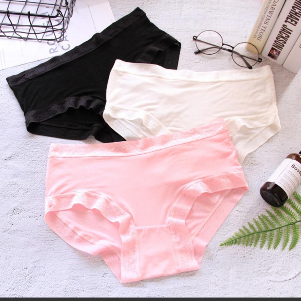 YR 3M 5PCS UNDERWEAR 068 UNDIES TM THREE M PLAIN FIT S - LENTENTTS 5 ชิ้น