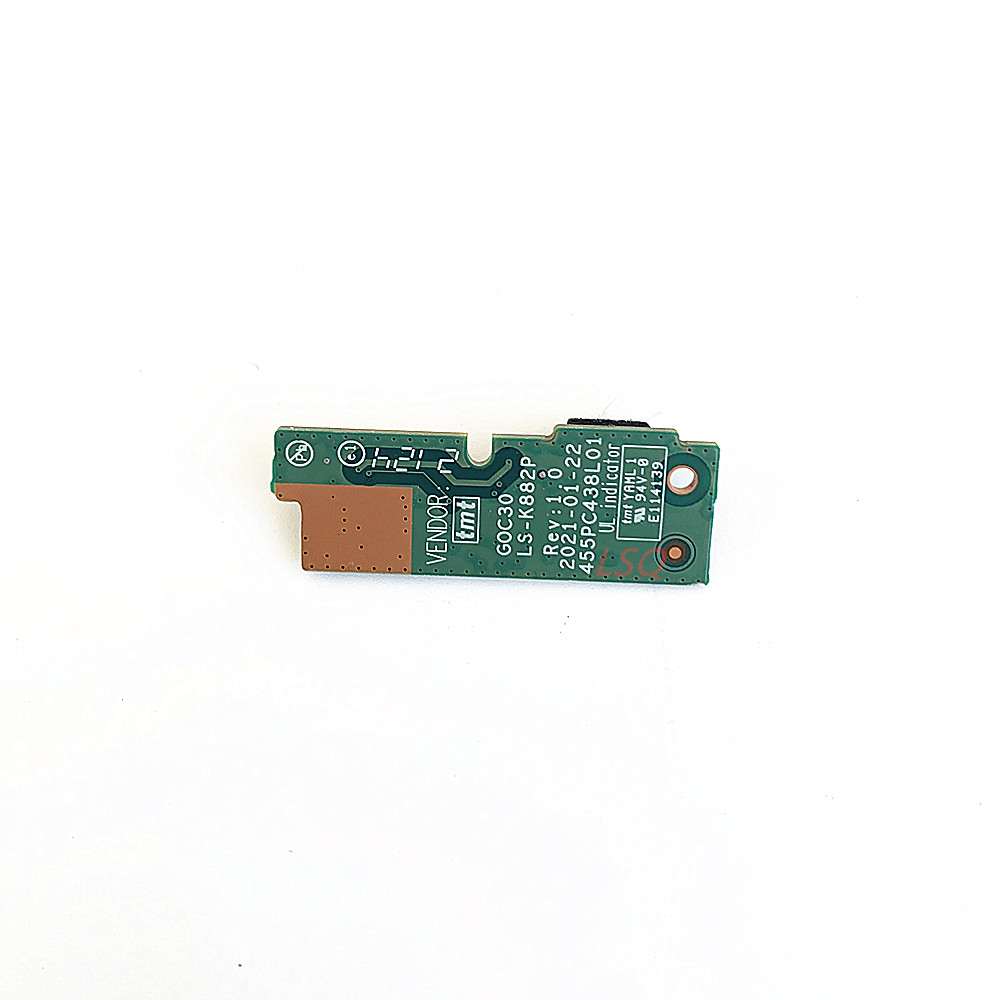 Lenovo AIO520-24ITL ALC AIO 3 24ITL6 สวิตช์ปุ่มกดไฟ LS-K882P