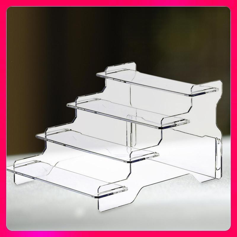 [ราคาต่ำที่สุด] Transparent Figure Exhibition Stand Display Riser Shelf for Display Showcase Figurin