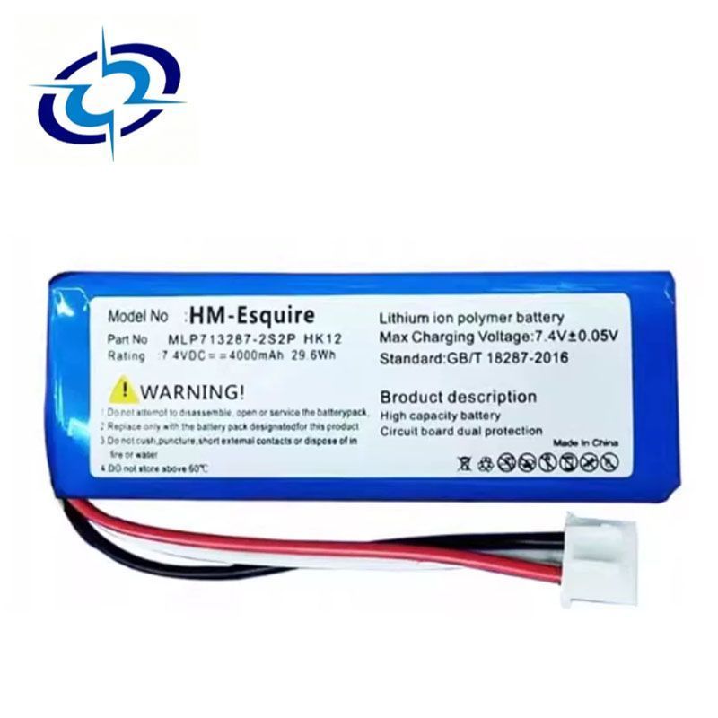 เหมาะสําหรับ Harman Harman Carden Esquire MLP713287- แบตเตอรี่ลําโพง 2S2P HK12