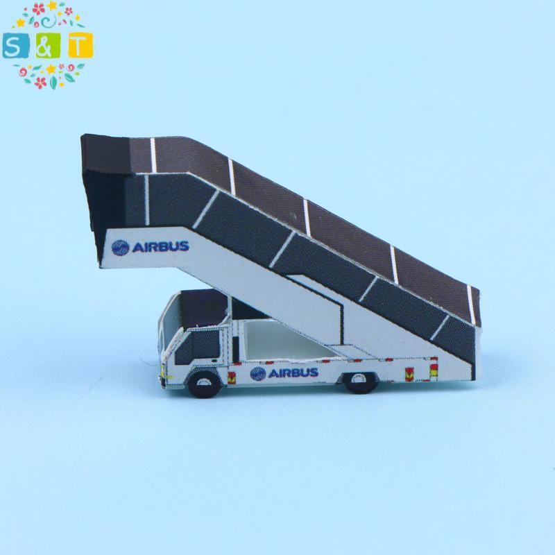 [S&T] 400 Airport Ground Handling Wide-body Canopy Boarding Car Again Model สมจริงสําหรับการศึกษาสนามบินและคนรักโมเดล {th}