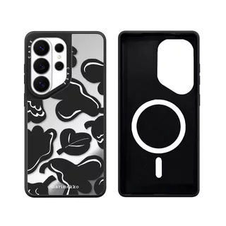 กระจกแม่เหล็ก Hard เคสโทรศัพท์สําหรับ Samsung Galaxy S26 25 24 23 UItra S26 25 24 23 Plus กันกระแทกป้องกันปลอก