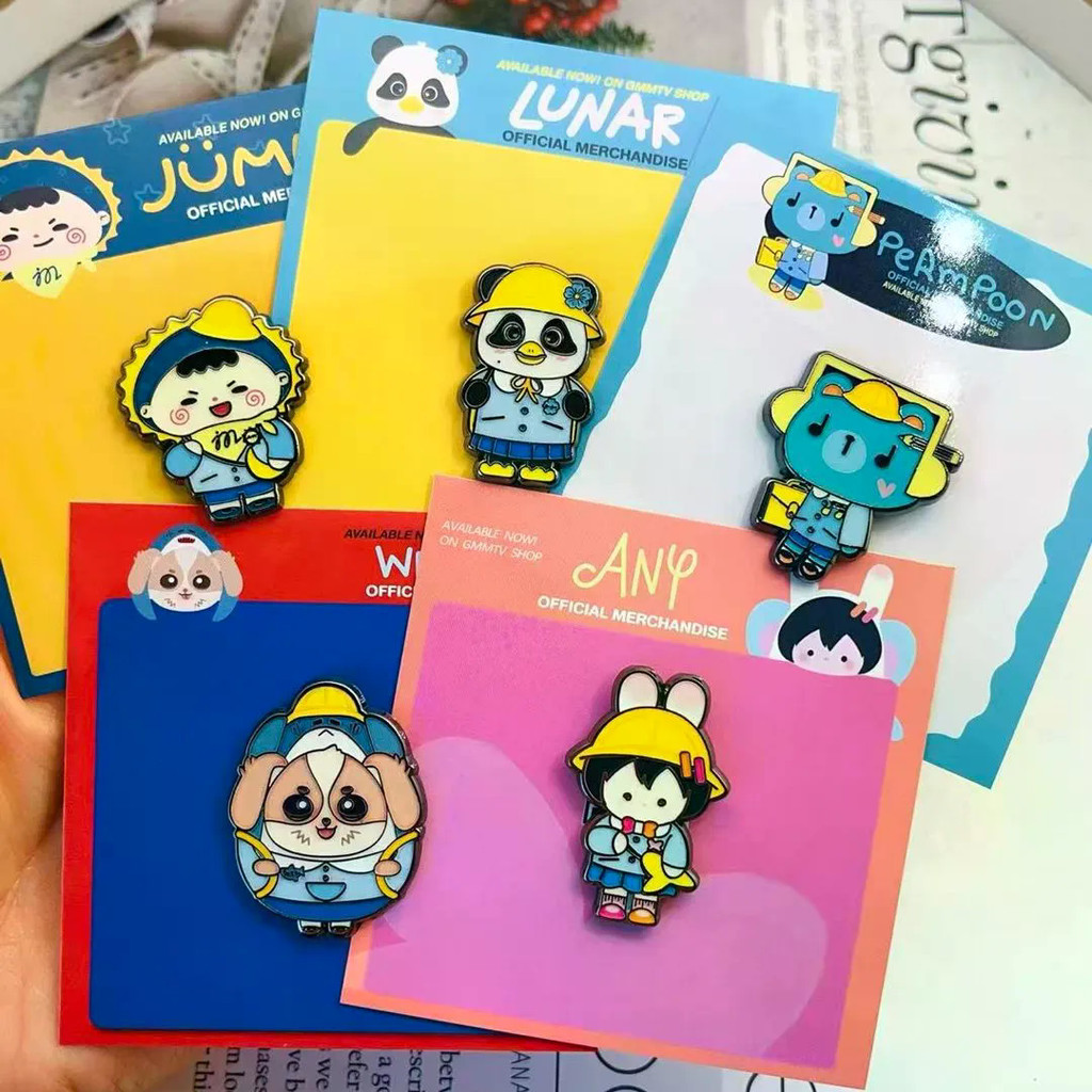 2026 ล่าสุด GMM Merchandise ป้ายโลหะ LUNAR Photocard jummo จี้ของขวัญใดๆ curpoon ตู้เย็นสติกเกอร์กิจ