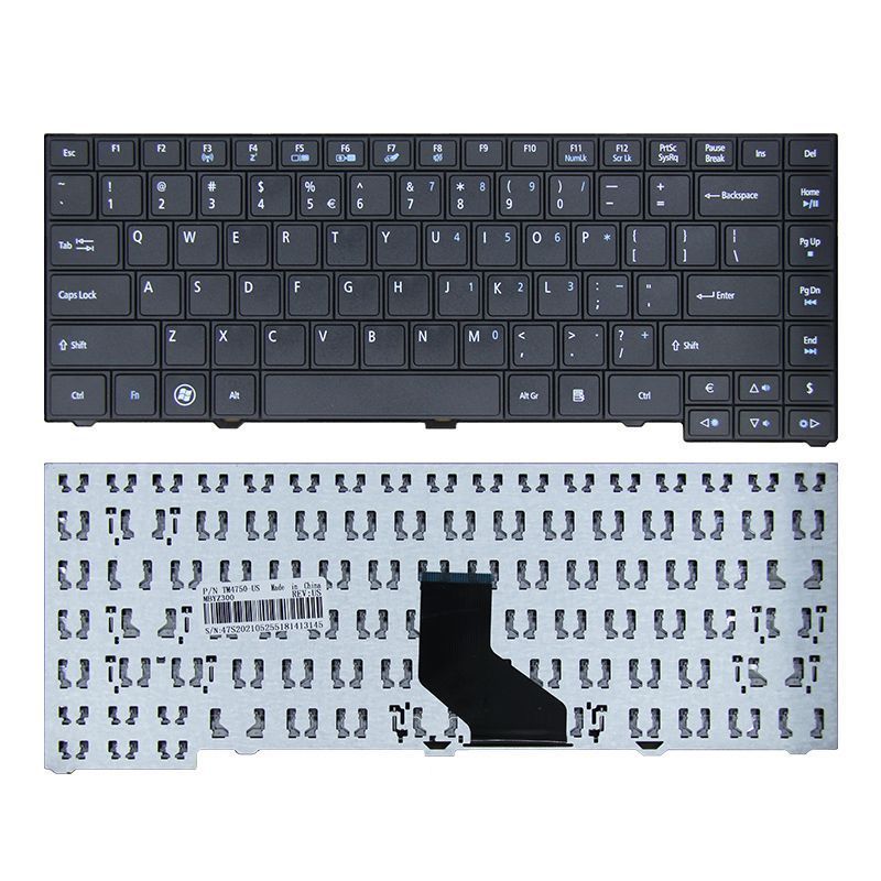 ACER เอเซอร์ TM4750Z MS2335 TM4750G P633 P243G รูปทรงสี่เหลี่ยม E400HR คีย์บอร์ด