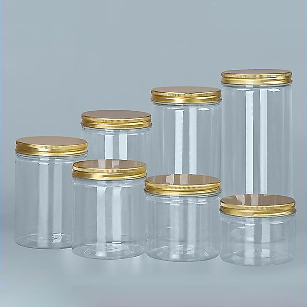 1 ชิ้นขวดพลาสติกใสพร้อมฝาปิด 30 ออนซ์พลาสติก Mason Jars กระป๋องกระบอกห้องครัวและในครัวเรือนองค์กรถ้วยสําหรับสินค้าแห้ง, เครื่องเทศ, น้ําผึ้ง