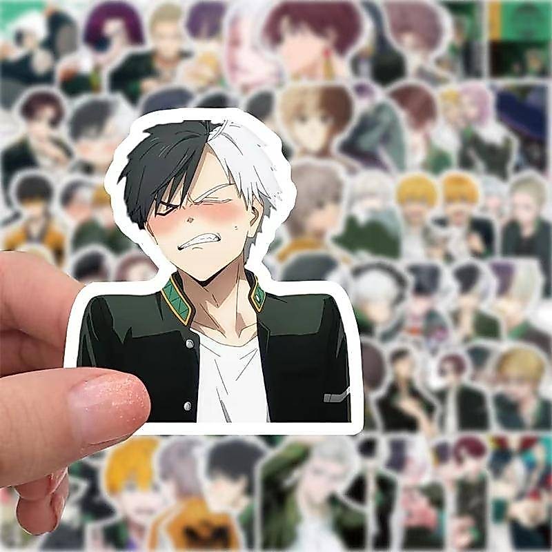 2024 อะนิเมะ Wind Breaker สติกเกอร์ Sakura Haruka Suou Hayato Umemiya Hajime Sugishita Kyoutaru Nirei Akihiko DIY กระเป๋าเดินทางกีตาร์รถแล็ปท็อปสเก็ตบอร์ดโทรศัพท์ PVC สติกเกอร์กันน้ํา
