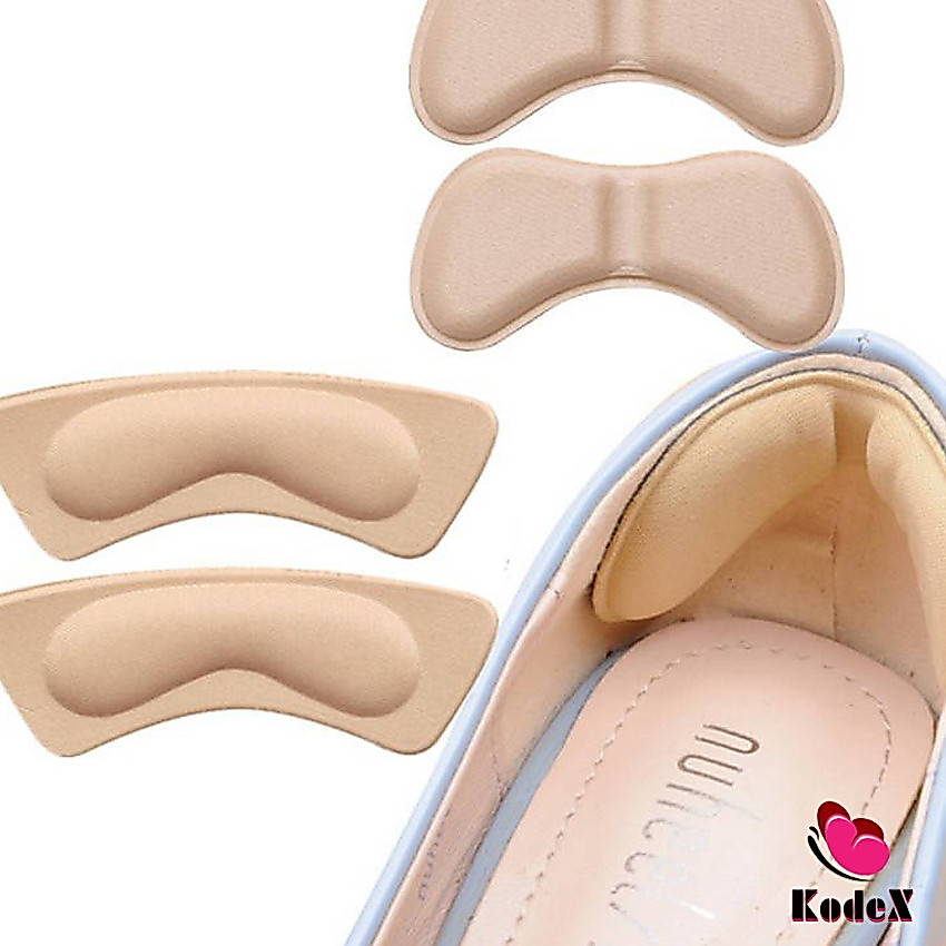 KDX แผ่นกันกัด  แผ่นกันรองเท้ากัด เนื้อนิ่ม ช่วยแก้รองเท้าหลวม 1 แพค ต่อ คู่  Sponge heel pad