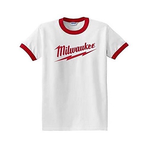 เสื้อยืดแขนสั้นคอกลม Milwaukee Gildan