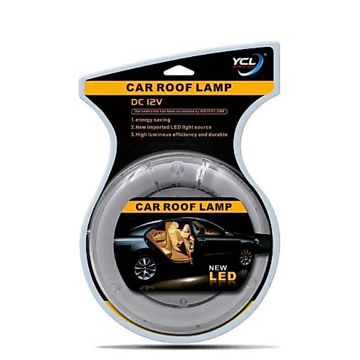 YCL รถ LED (สีขาว) Circul ภายในโคมไฟหลังคาในร่ม DC 12V (YCL-627A) ไฟ LED สากล